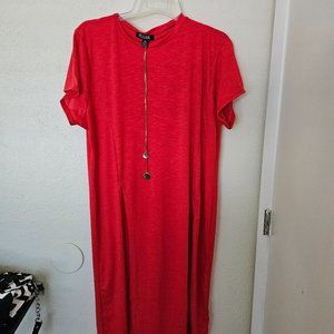 Summer T-shirt maxi dress